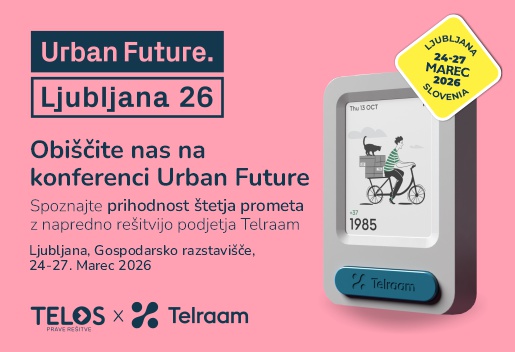 Vabilo na konferenco Urban Future